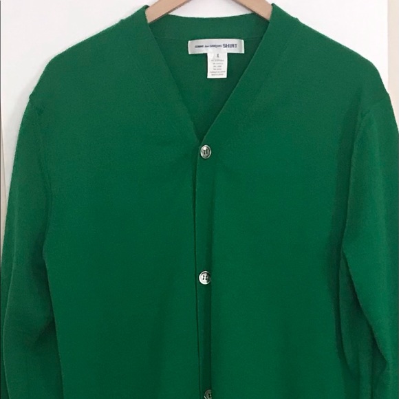 Comme des Garçons Unisex Shirt Cardigan - Picture 3 of 10